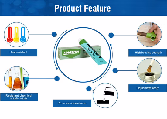 Economical Environmental PVC Glue Cement Solvent Adhesive